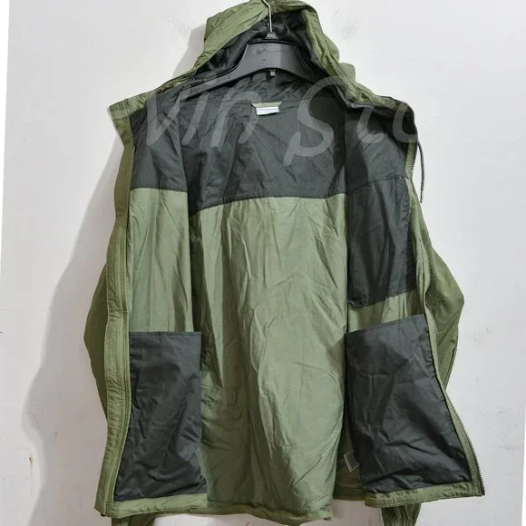 NWT Columbia Men's wheeler peak windbreaker green - Picture 7 of 10